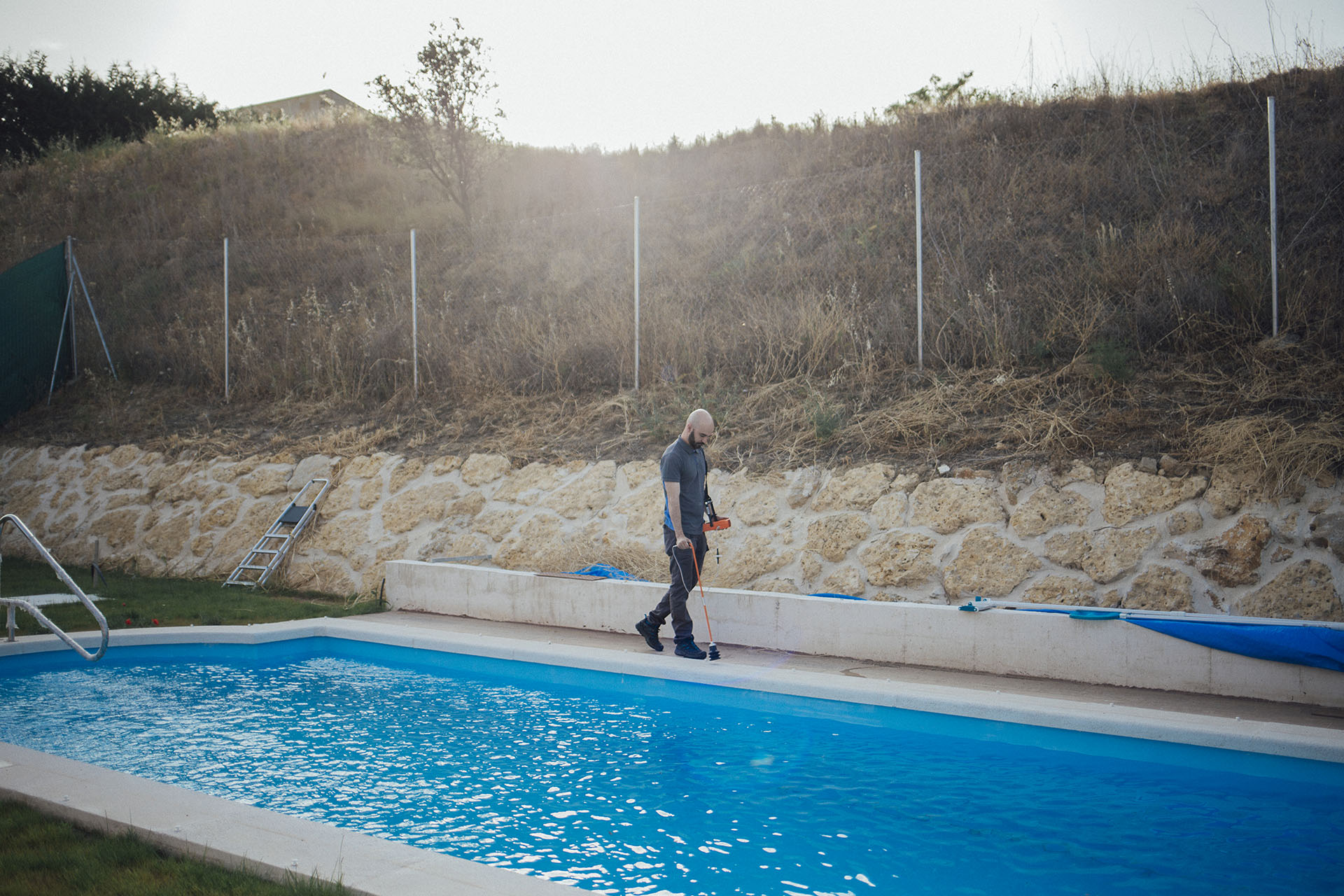 Detección de fugas de agua en Piscinas